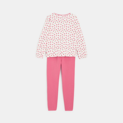 Avis Pyjama 2 pièces en molleton léger rose fille OKAIDI 4