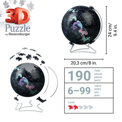 Avis Puzzle Globe phosphorescent - La carte du ciel étoilé - de 6 ans RAVENSBURGER 5
