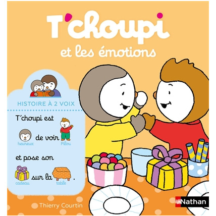 Avis Livre T'choupi et les émotions NATHAN 1