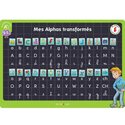 Avis Sous-main des Alphas transformés ÉDITIONS RÉCRÉALIRE 2