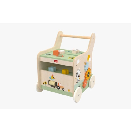 Avis Chariot en bois pour pousser et jouer Farmers Funday Push & Play Tiny Love 1