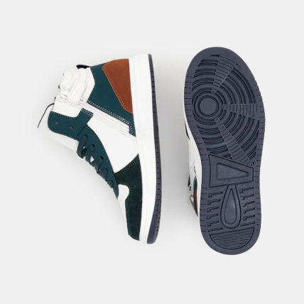Avis Baskets street montantes vertes garçon OKAIDI 3