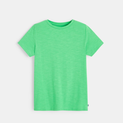 Avis T-shirt basique vert garçon OKAIDI 2