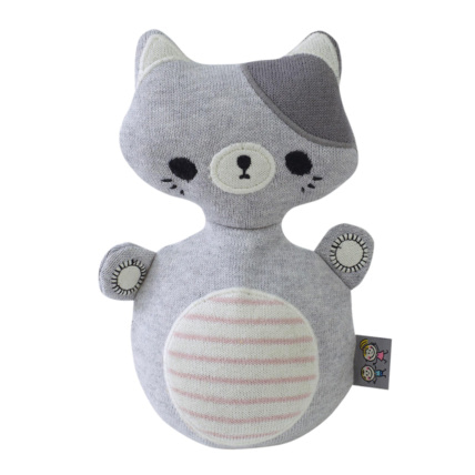 Avis Jouet bébé - culbuto en coton bio - Chaton Sevira Kids 1