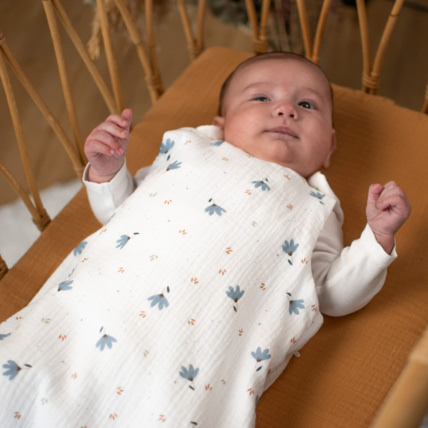 Avis Gigoteuse d'été  TOG 0,5 en gaze de coton, Bleuet Sevira Kids 2