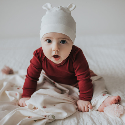 Avis Bonnet ourson bébé en bambou, Uni Sevira Kids 8