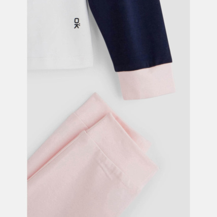 Avis Pyjama en jersey blanc fille OKAIDI 4