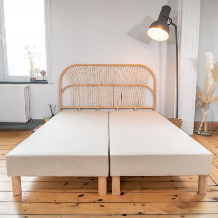 Avis Sommier écologique en lin Matelas No Stress 1