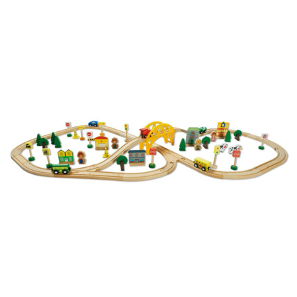 Avis Jouet bois Mon premier train en bois CARREFOUR WOODEN 1