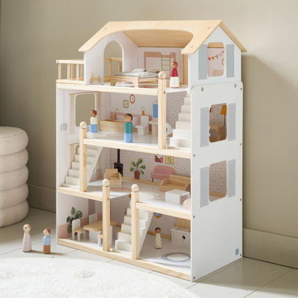 Avis Grande maison de poupées en bois Blanche Petite Amélie 6