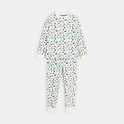 Avis Pyjama 2 pièces en velours motif dinosaures garçon OKAIDI 1