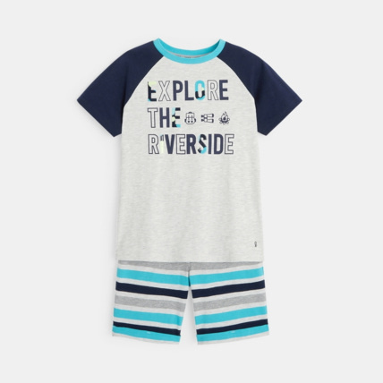 Avis Pyjama short explorateur gris garçon OKAIDI 2