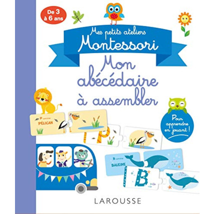 Avis Mes petits ateliers Montessori - Mon abécédaire à assembler LAROUSSE 1