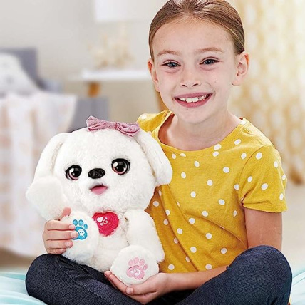 Avis Peluche interactive KissKiss, Mon toutou bisous VTech 10