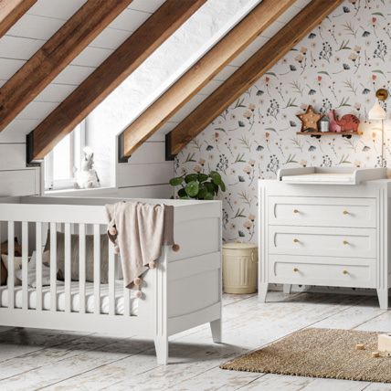 Avis Chambre Duo Milenne Lit bébé évolutif + Commode VOX 1
