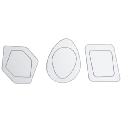 Avis Miroirs décors hexagone, ovoïde et rectangle Wesco 1
