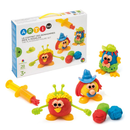 Avis Coffret de pâte à modeler bonhommes Oxybul 1