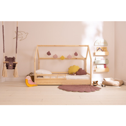 Avis Lit cabane H bois naturel Mon Lit Cabane 64