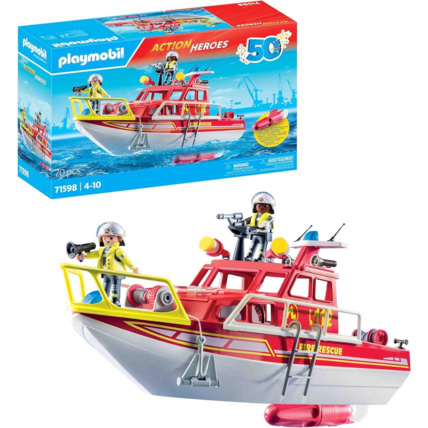 Avis Bateau de sauvetage et pompiers PLAYMOBIL 2
