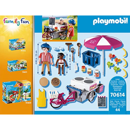 Avis Figurines Stand de crêpes- Family Fun PLAYMOBIL 2