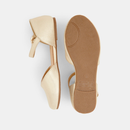 Avis Ballerines chic irisées à boucle jaunes fille OKAIDI 3