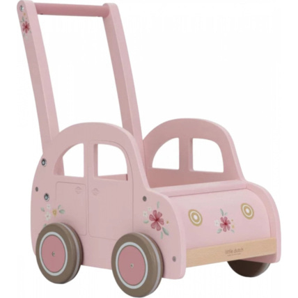 Avis Chariot de marche voiture en bois FSC LITTLE DUTCH 1