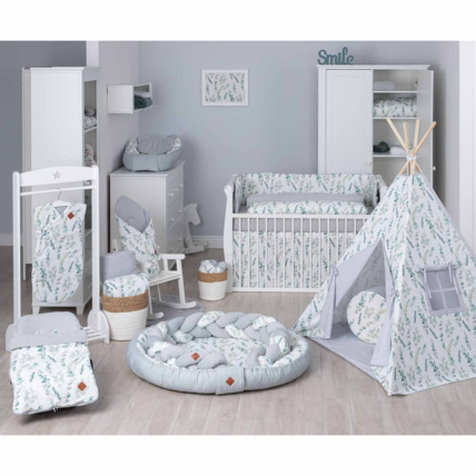 Avis Parure de lit bébé en coton, Eucalyptus Sevira Kids 3