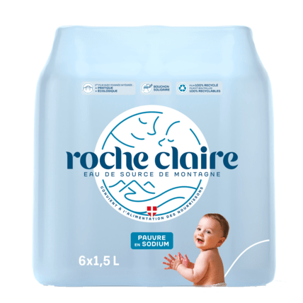 Avis Roche Claire - Eau de source de montagne Roche Claire 1