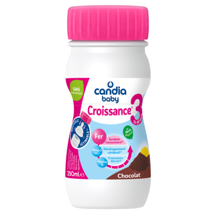 Avis Lait de Croissance 3ème Age Chocolat CANDIA 1