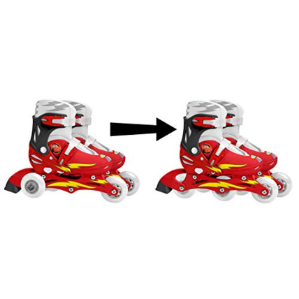 Avis Patins en ligne 2 en 1 - 3 roues - Cars 2 STAMP 1