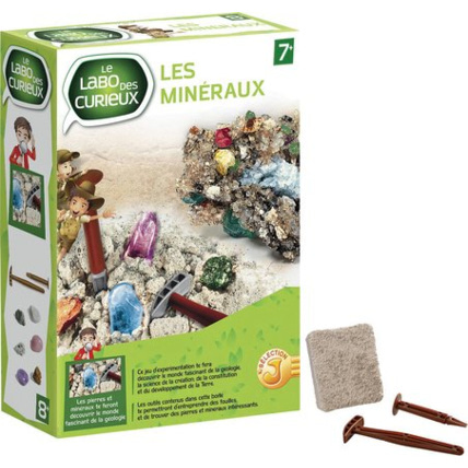 Avis Jeu éducatif Les minéraux  LE LABO DES CURIEUX 1