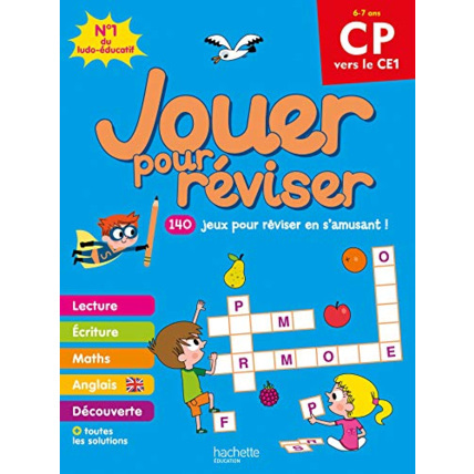 Avis Jouer pour réviser - Du CP au CE1 - Cahier de vacances 2023 Hachette Éducation 1