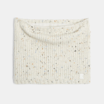 Avis Snood en tricot chiné beige garçon OKAIDI 1