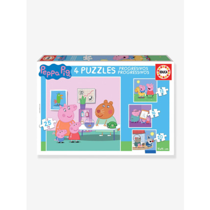 Avis 4 puzzles progressifs Peppa Pig Educa 1
