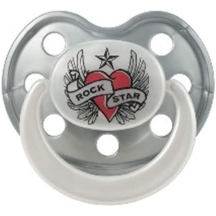 Avis Sucette Coeur ailes ROCK STAR BABY 1