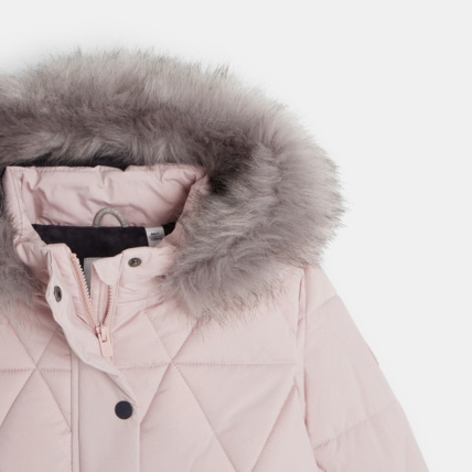 Avis Parka doudoune déperlante rose fille OKAIDI 4