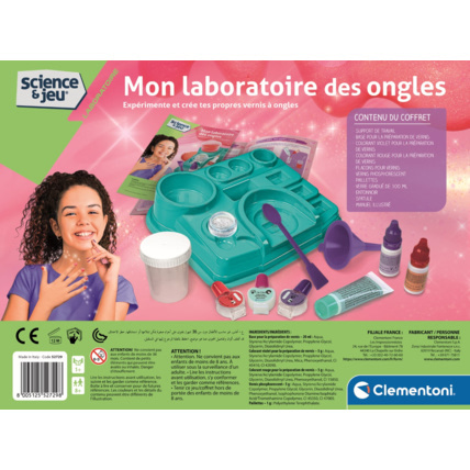 Avis Mon laboratoire des ongles Clementoni 3