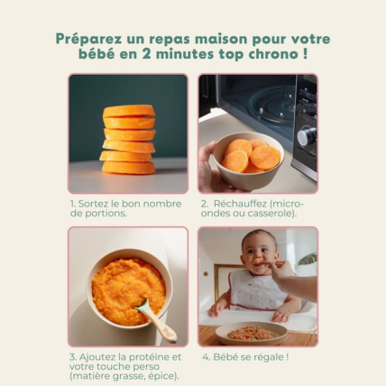 Avis Purée légumes fondants : Carotte Yooji 6