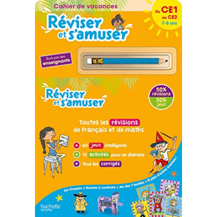Avis Réviser et s'amuser - Du CE1 au CE2 (7-8 ans) - Cahier de vacances 2023 Hachette Éducation 1