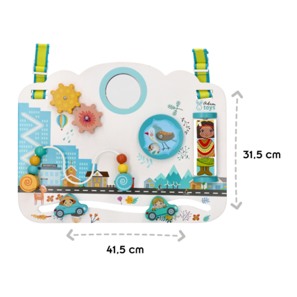 Avis Tableau d'activités busy board Montessori à accrocher MILO Mon Mobilier Design 4