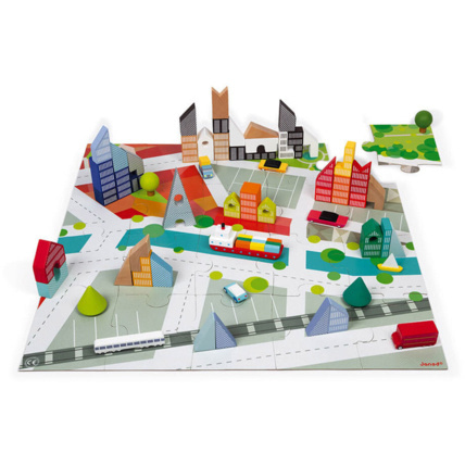 Avis Kubix 60 blocs et un puzzle de la ville JANOD 1