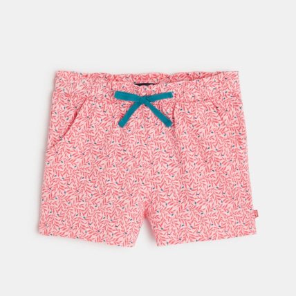 Avis Short en jersey imprimé rose fille OKAIDI 1