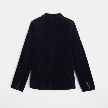 Avis Veste en velours fantaisie uni bleu garçon OKAIDI 2
