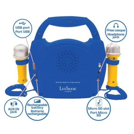 Avis Enceinte bluetooth effets lumineux La Pat'Patrouille LEXIBOOK 4