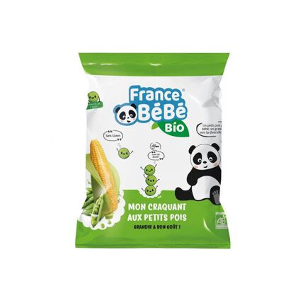 Avis Stick de maïs soufflé Mon Craquant Petits pois FRANCE BEBE BIO 1