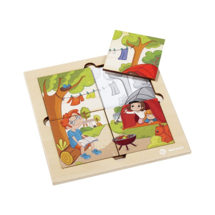 Avis Puzzle les vacances au camping Wesco 1