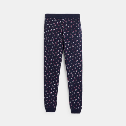 Avis Jogging en molleton imprimé bleu fille OKAIDI 4