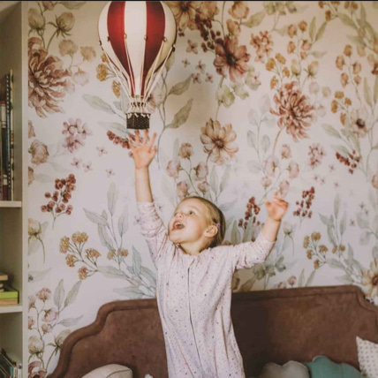 Avis Montgolfière décorative, Beige et bleu Sevira Kids 4