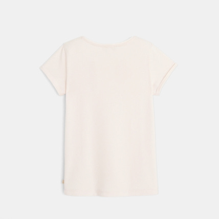 Avis T-shirt croissant de lune rose fille OKAIDI 3