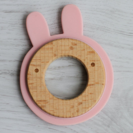 Avis Anneau de dentition en bois et silicone Sevira Kids 8